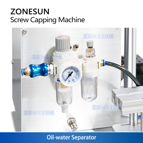ZONESUN ZS-XG450S Semi-automatic Servo Screw-driven Capping Machine