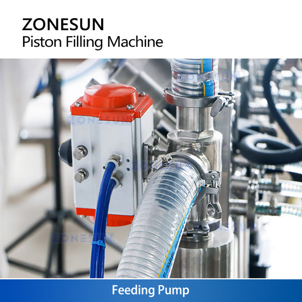 ZONESUN ZS-YT6T-6PX 6‑Head Servo Piston Paste Filling Machine