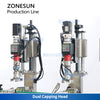ZONESUN ZS-FALU3 Jam & Sauce Bottling Line with Filling, Capping, Labeling