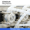 ZONESUN ZS-YTPP8 Peristaltic Pump Filling Machine 8 Head Essential oil Perfume Dose Liquid Filling Equipment