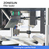 ZONESUN ZS-FS008U Plastic Tube Filling and Sealing Machine