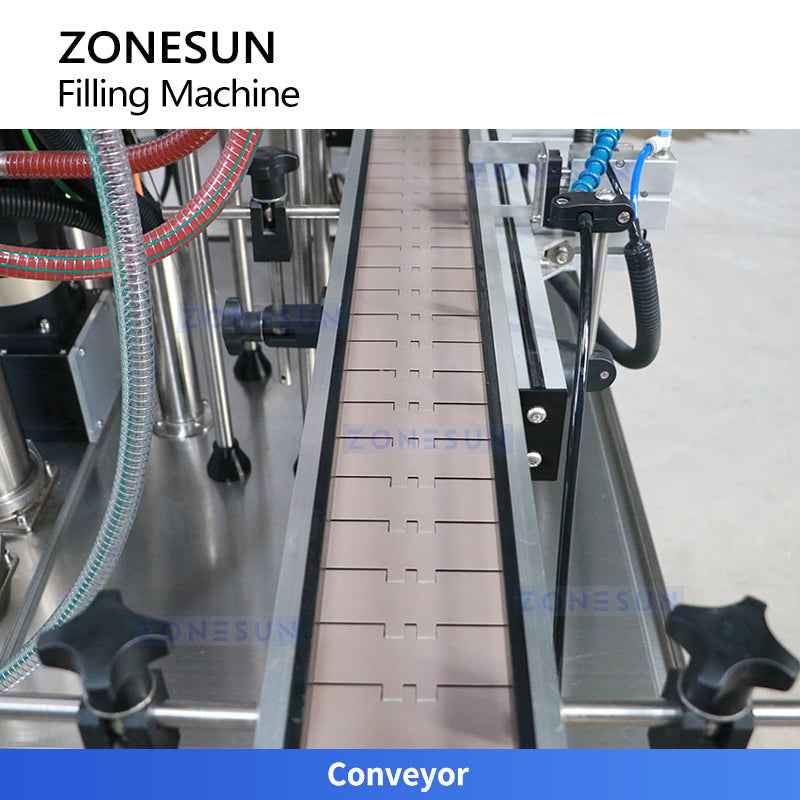 ZONESUN ZS-YT4T-4PH Automatic Heated Viscous Paste Filling Machine