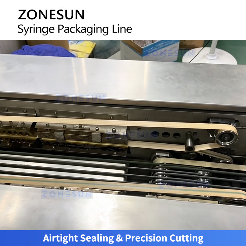 ZONESUN ZS-HYS60 Automatic Syringe Feeding and Pouch Packaging Line