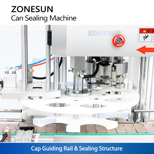 ZONESUN ZS-AFK300 Automatic Can Seamer Bottle Sealing Machine