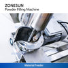 ZONESUN ZS-FM2A Automatic Powder Filling Machine with Feeder System
