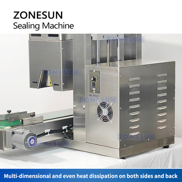 ZONESUN Induction Sealing Machine Plastic Bottles Continuous aluminum foils Sealer ZS-FS2200