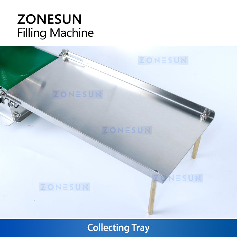 ZONESUN ZS-DPYT200L 2-Head Liquid Filling Machine with Long Conveyor