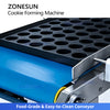 ZONESUN ZS-EH400 Automatic Cookie Depositor and Forming Machine for Cookies Cupcakes Puffs and Macaroons
