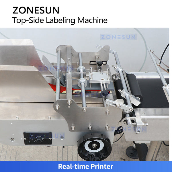 Pouch feeder labeling