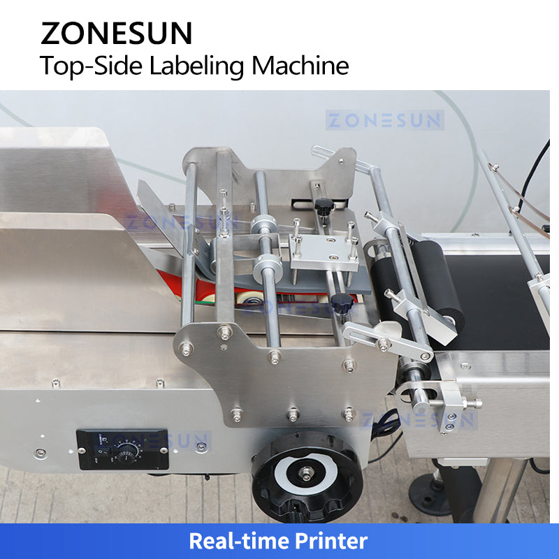 Pouch feeder labeling