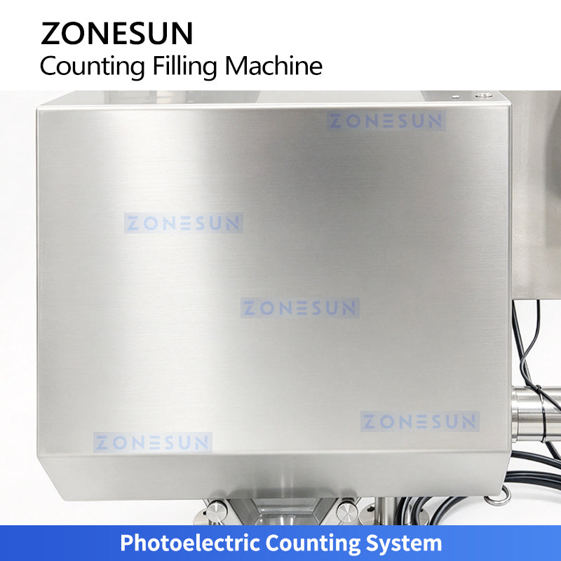 ZONESUN ZS-JF8C Semi-Automatic 8-Lane Hardware Candy Counting Filling Machine