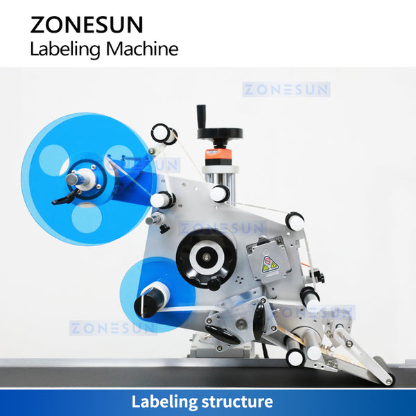ZONESUN ZS-TB832 Automatic Paging Labeling Machine for Bags, Cards and Flat Cartons