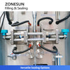 ZONESUN ZS-FS220U Automatic VFFS Sachet Packing Machine for Liquids & Pastes