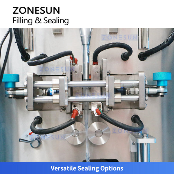 ZONESUN ZS-FS220U Automatic VFFS Sachet Packing Machine for Liquids & Pastes