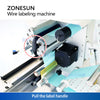 ZONESUN ZS-WTB1 Automatic Wire Harness Label Printing and Folding Machine