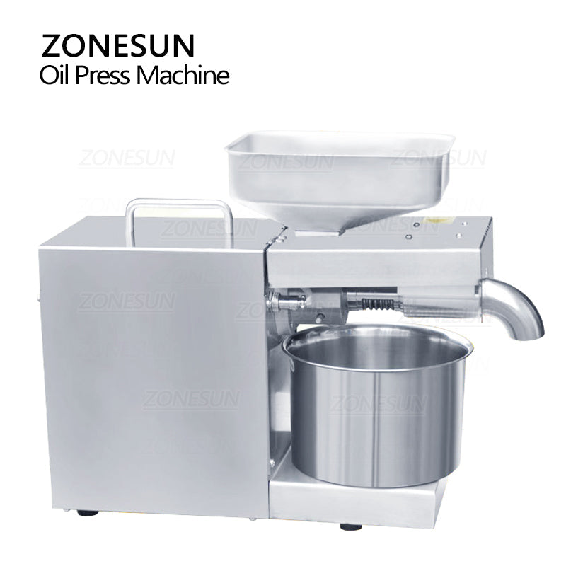 ZONESUN ZS-ZY22A Compact Peanut Oil Press for Nuts, Seeds & Grains