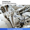 ZONESUN ZS-AFY2 Automatic Double Head Prefilled Syringe Filling and Stoppering Machine for Pharmaceutical and Cosmetic Sterile Liquid Filling