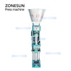 ZONESUN ZS-XGDSJ1 Semi Automatic Wine Bottles Wooden Cork Feeding And Pressing Machine