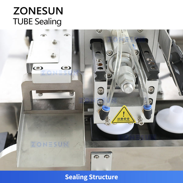 ZONESUN ZS-TFS6 Ultrasonic Tube Filling and Sealing Machine