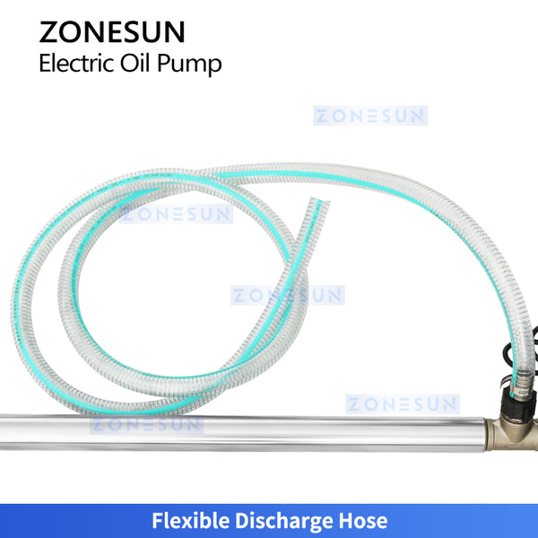 ZONESUN ZS-EVF04 Heat-Resistant Electric Oil Liquid Drum Pump
