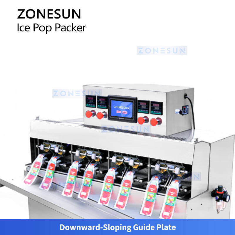 ZONESUN ZS-FS8 Ice Pop Packer Stick Filling Sealing Machine