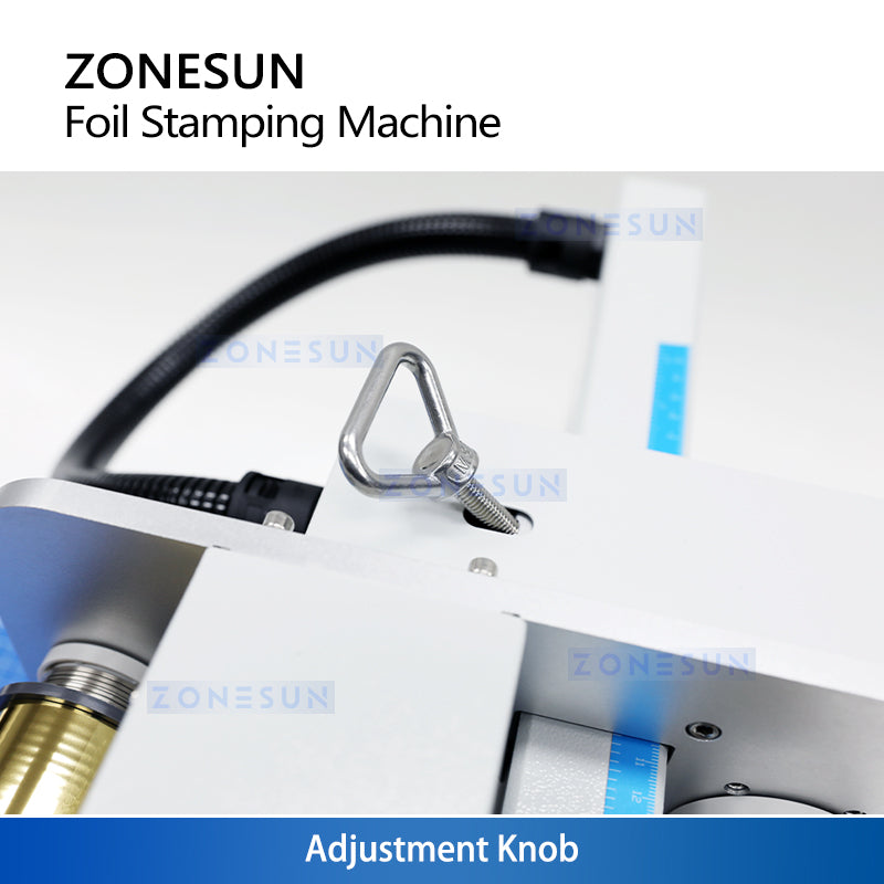 ZONESUN ZS-8025 Digital Hot Foil Stamping Machine for Crafts & Packaging