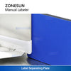 ZONESUN ZS-TB3 Manual Labeling Machine for Round, Square, Polygon Bottles