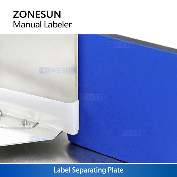 ZONESUN ZS-TB3 Manual Labeling Machine for Round, Square, Polygon Bottles