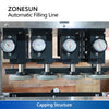 ZONESUN ZS-FAL180V16 Gear Pump Tracking Filling and Automatic Capping Line