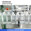 ZONESUN ZS-EVF02 Automatic 8-Head Tracking Edible Oil Filling Machine