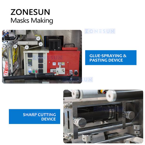 ZONESUN ZS-HY220 Automatic Steam Eye Mask Manufacturing Machine