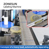 ZONESUN ZS-TB200R Automatic Wrap-around Round Bottle Labeling Machine