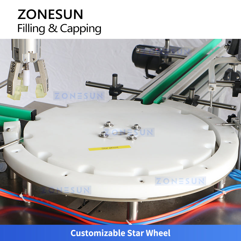 ZONESUN ZS-AFC47 Nail Polish Filling & Capping Monoblock Machine