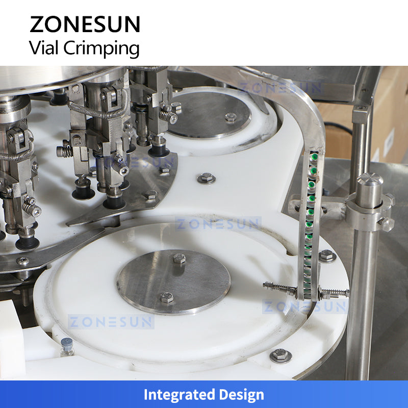 ZONESUN Vial Bottle Filling Crimping Machine