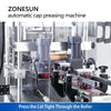 ZONESUN Automatic Press-On Cap Sealing Machine ZS-XG16D4