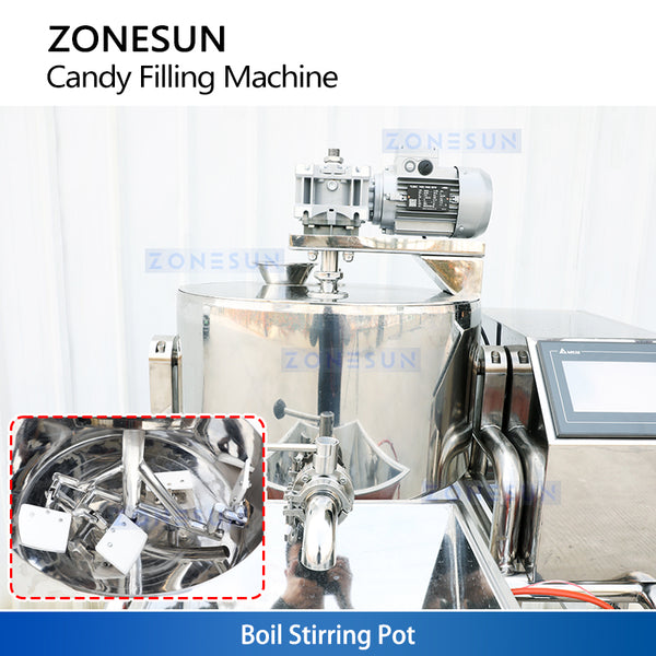 ZONESUN ZS-CTF50 Commercial Gummy Candy Depositing Machine