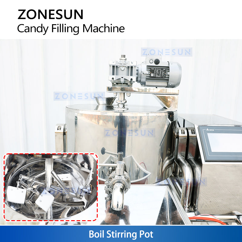 ZONESUN ZS-CTF50 Commercial Gummy Candy Depositing Machine