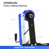 ZONESUN ZS-TFX5050 Automatic Carton Tape Sealing and 360° Orbital Wrapping Machine