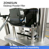 ZONESUN ZS-FM100H Tabletop Powder Filling Machine with Servo Auger for Small Dose Filling
