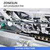 ZONESUN ZS-FAL180V11 Automatic Kaya Jam Food Filling and Glass Jar Production Line