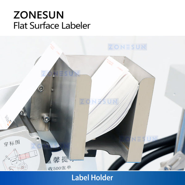 ZONESUN ZS-TB160P2 Automatic Flat Surface Labeling Machine For Carton Box Double Label
