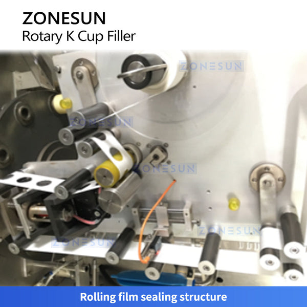 ZONESUN ZS-RKCF1 Rotary K-Cup Filling & Sealing Machine