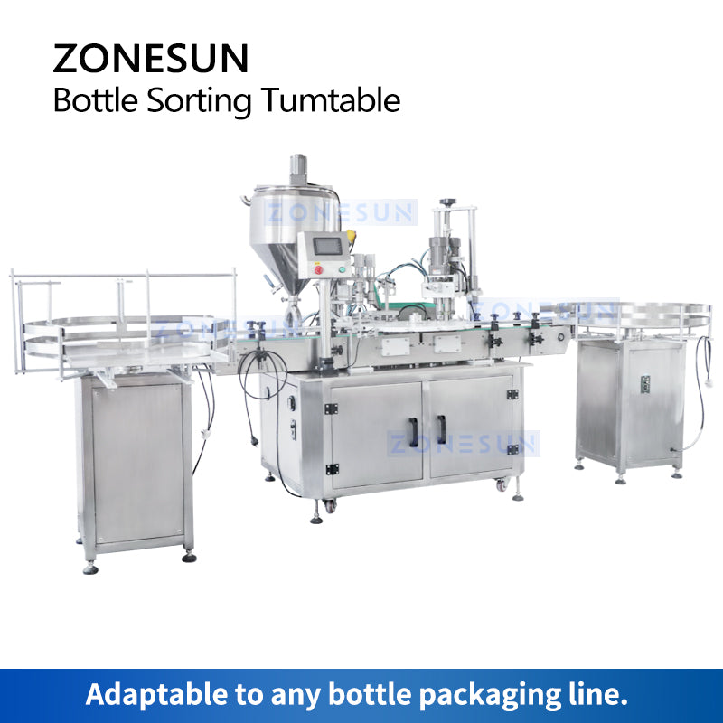 ZONESUN ZS-SP1000 Automatic Bottle Unscrambler Sorting Machine For Production Line