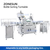 ZONESUN ZS-SP1000 Automatic Bottle Unscrambler Sorting Machine For Production Line