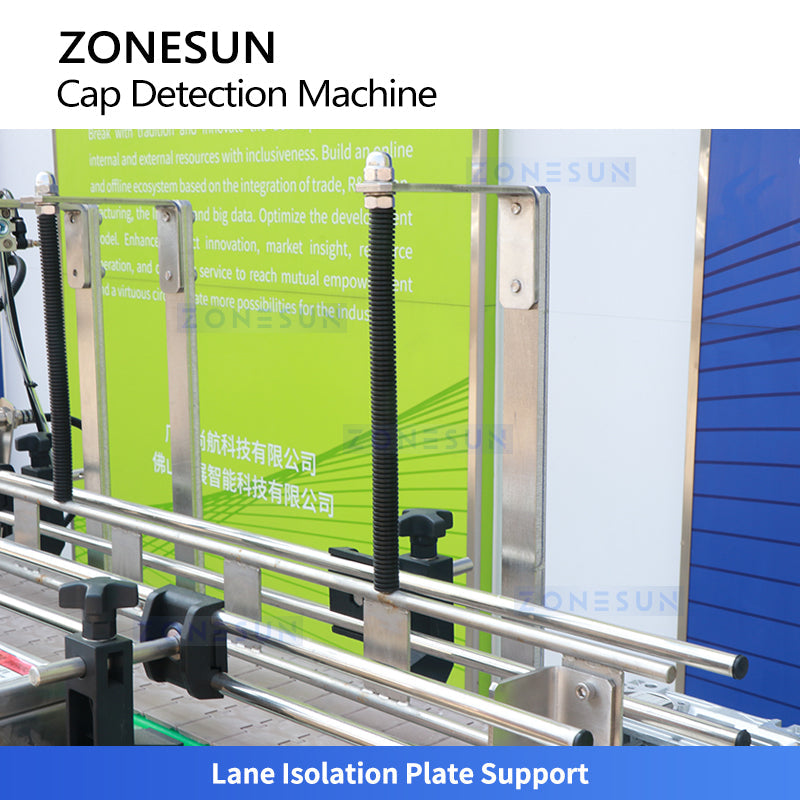 ZONESUN ZS-MD2 Automatic Defective Bottle Cap Detection and Rejection Machine