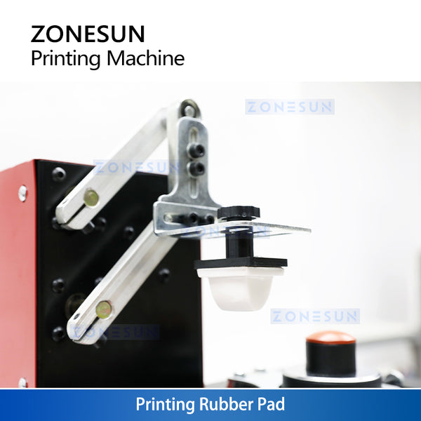 ZONESUN ZS-SYM175 Electric Pad Printing Machine for Logos Dates and Codes