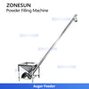 ZONESUN ZS-FM60 Semi Automatic Powder Filling Machine  Weighing & Dust-Free Auger Filling System
