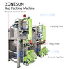 Industrial powder packing line
