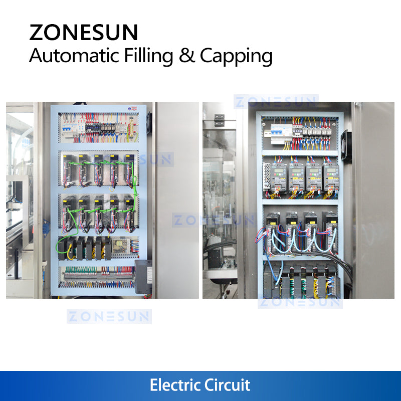 ZONESUN ZS-AFC24VT Automatic Tracking Filling and Capping Machine For Household & Cosmetic Product