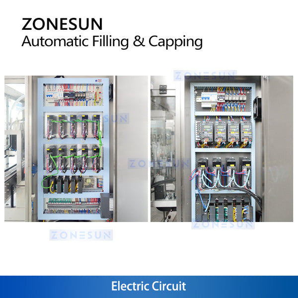 ZONESUN ZS-AFC24VT Automatic Tracking Filling and Capping Machine For Household & Cosmetic Product
